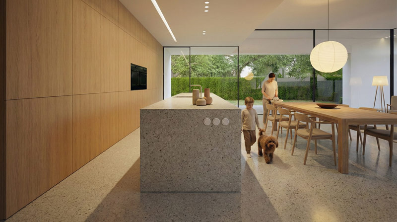 Nowoczesna willa w symbiozie z lasem