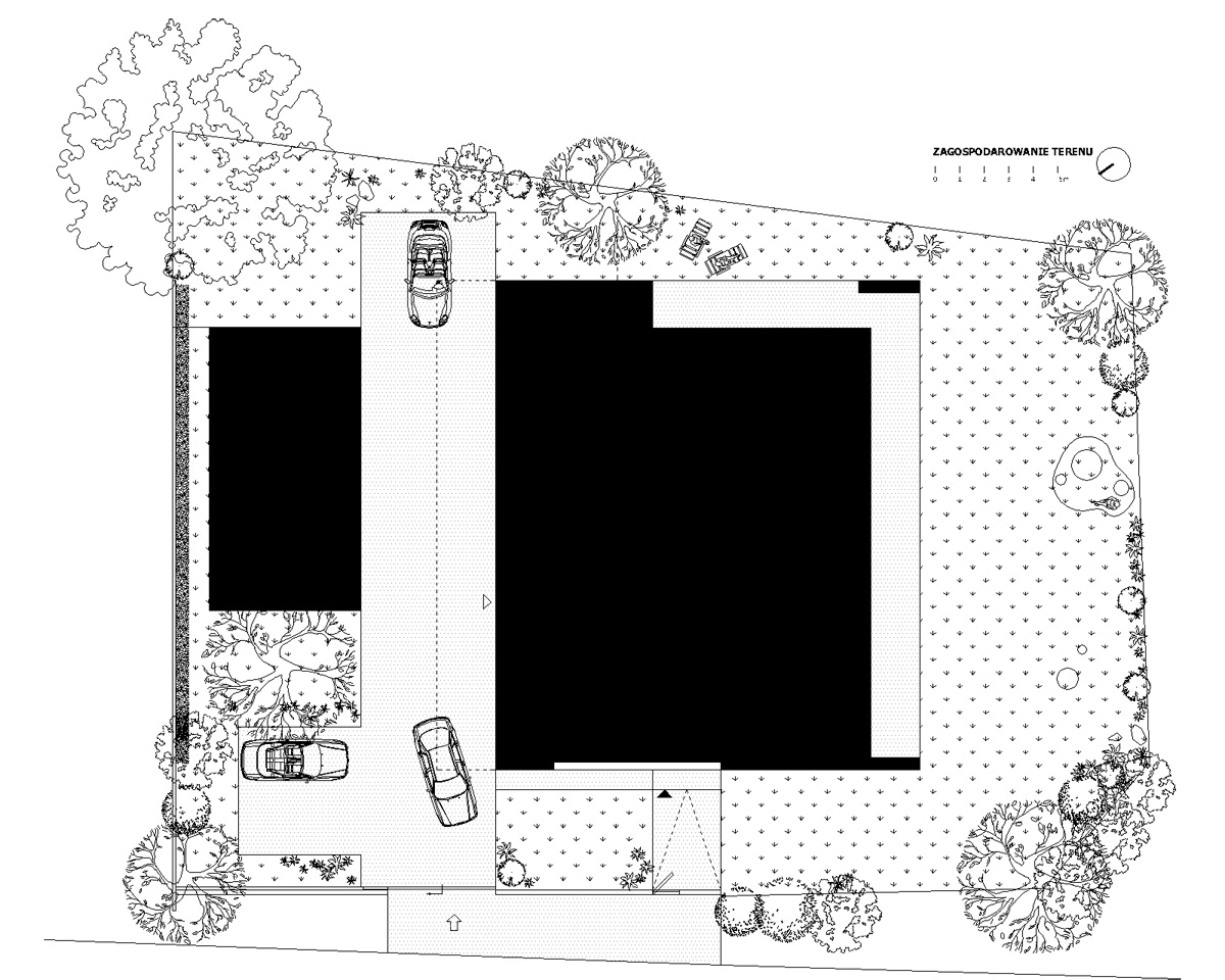Nowoczesna willa w symbiozie z lasem