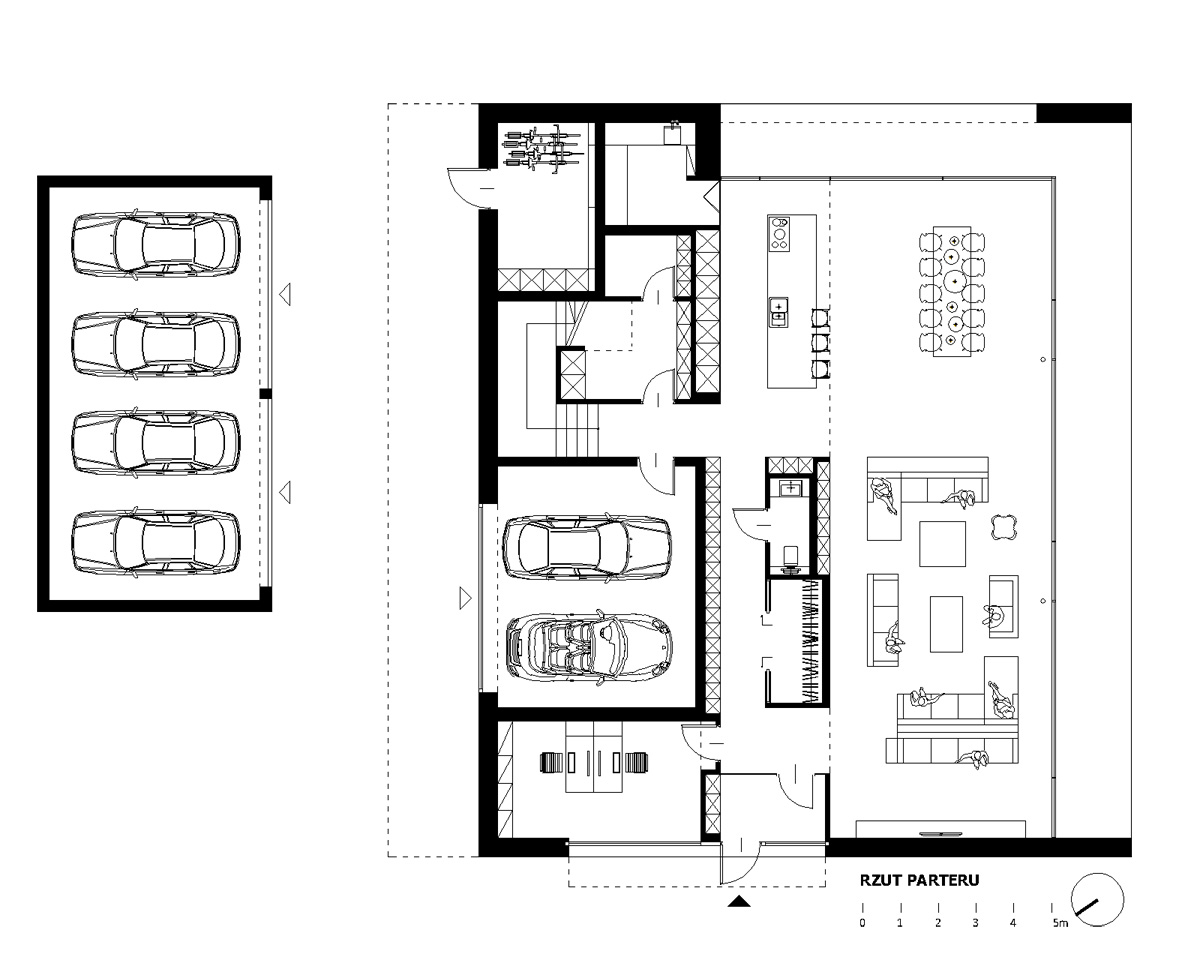 Nowoczesna willa w symbiozie z lasem