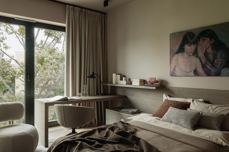 Apartament w duchu soft architecture