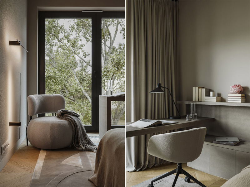 Apartament w duchu soft architecture