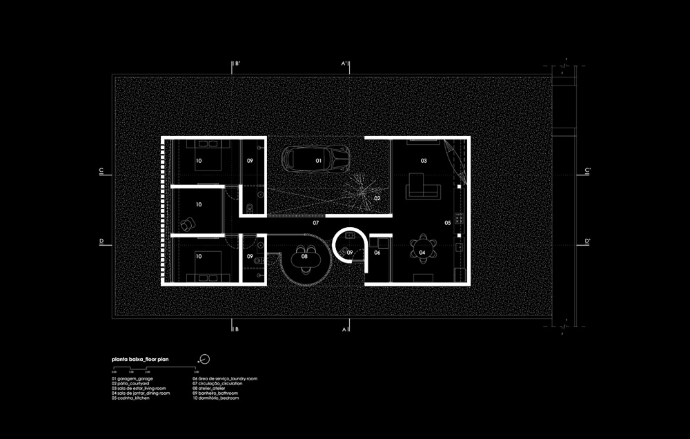 Architektura ciszy – minimalistyczny dom w Brazylii