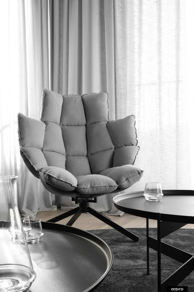 Minimalistyczne wnętrza mieszkania w Krakowie