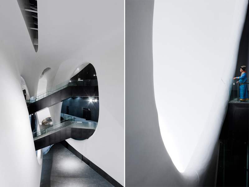 Ordos Museum w Chinach