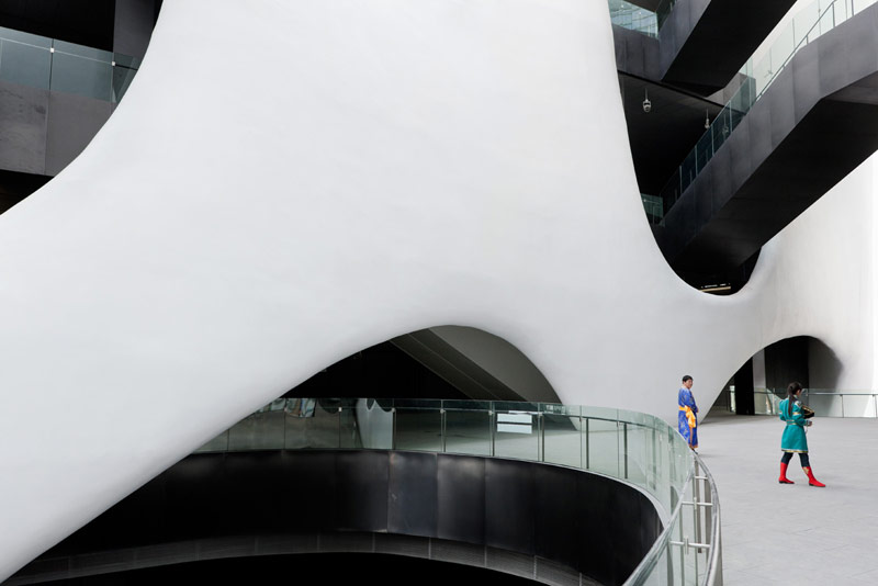 Ordos Museum w Chinach