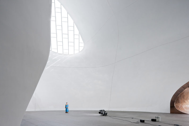 Ordos Museum w Chinach