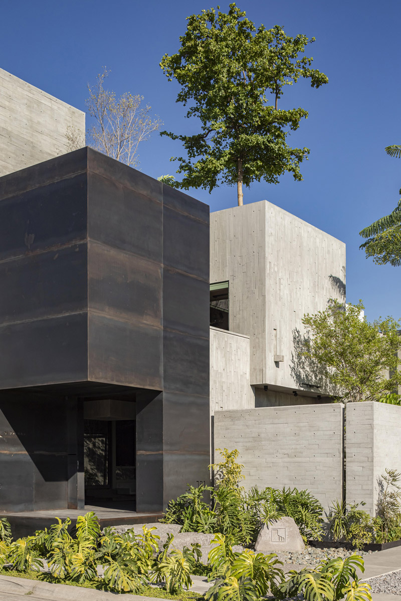 Przestrzeń kreatywna pracowni architektonicznej w Colimie