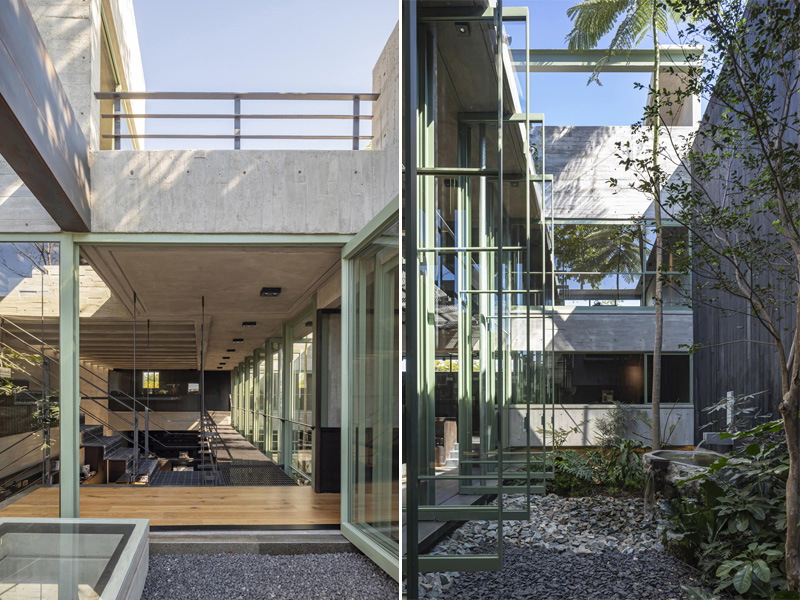 Przestrzeń kreatywna pracowni architektonicznej w Colimie