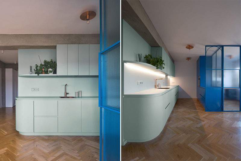 Oryginalne wnętrza mieszkania z lat 50.