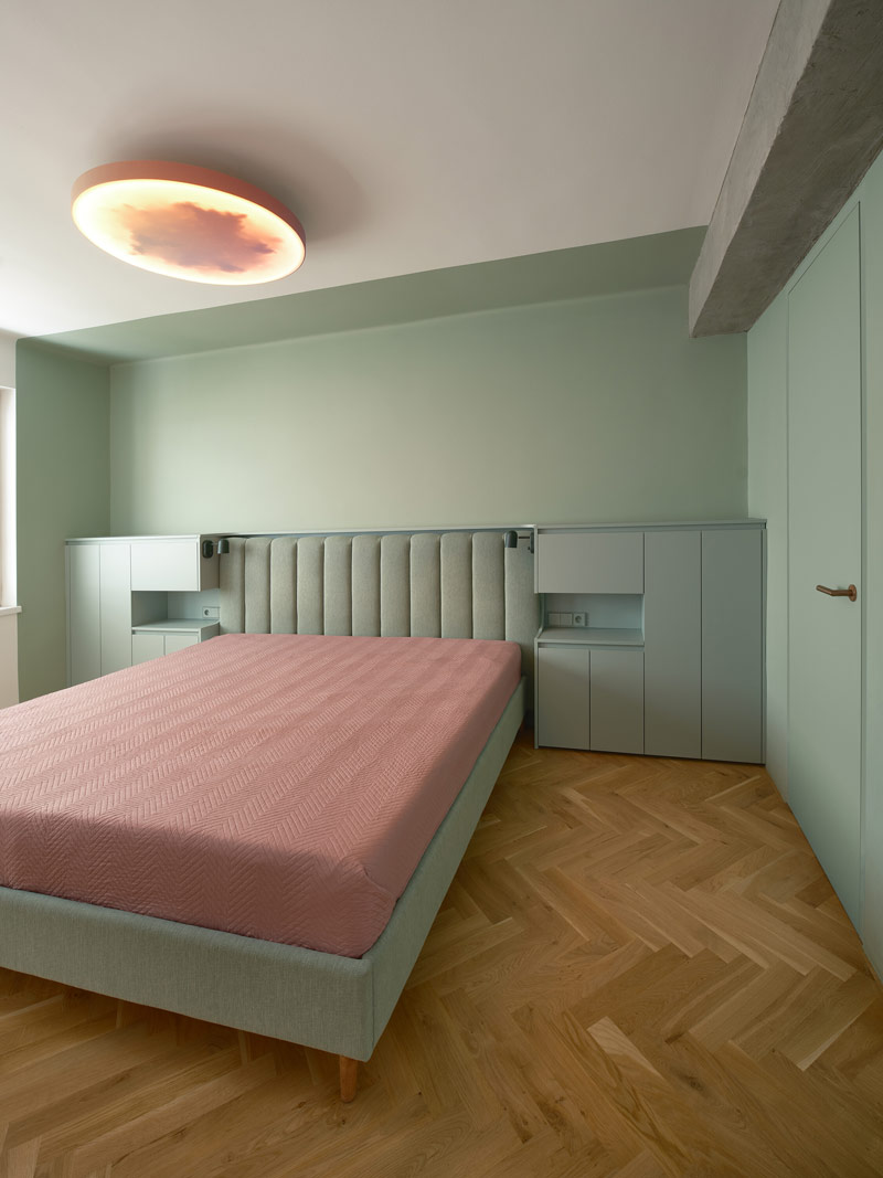 Oryginalne wnętrza mieszkania z lat 50.