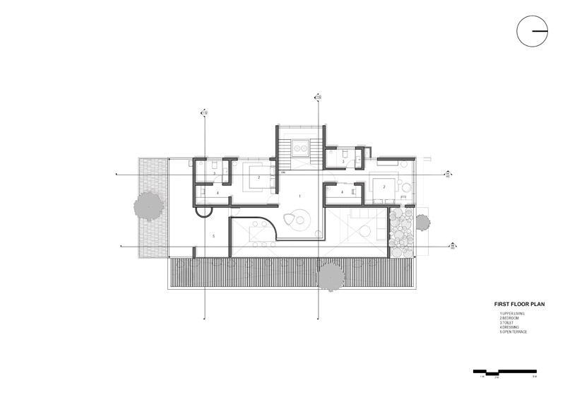Dom w Kannur – prostota i powściągliwość w harmonii z naturalnym otoczeniem