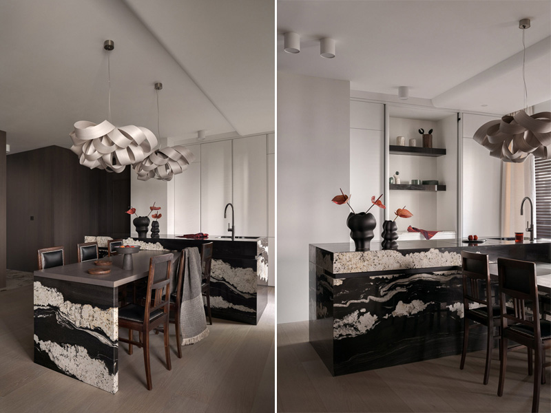 Elegancki apartament w apetycznych brązach