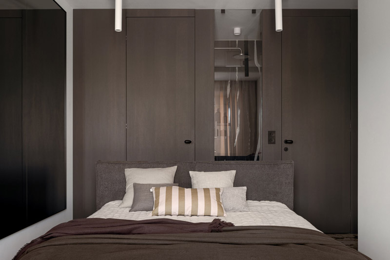 Elegancki apartament w apetycznych brązach