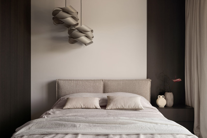 Elegancki apartament w apetycznych brązach