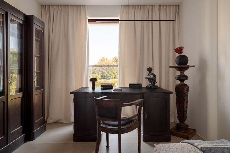 Elegancki apartament w apetycznych brązach