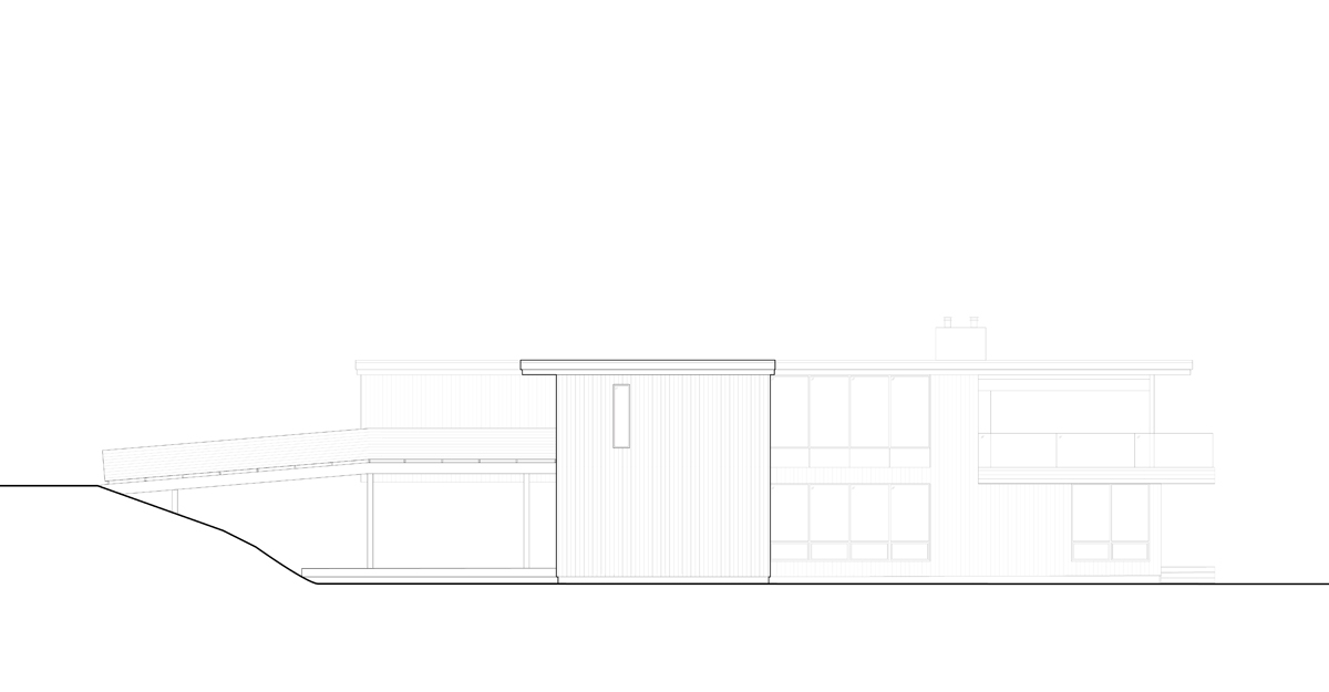 Dom nad jeziorem. Całoroczna przystań dla pary kochającej naturę.