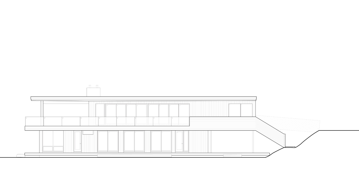 Dom nad jeziorem. Całoroczna przystań dla pary kochającej naturę.