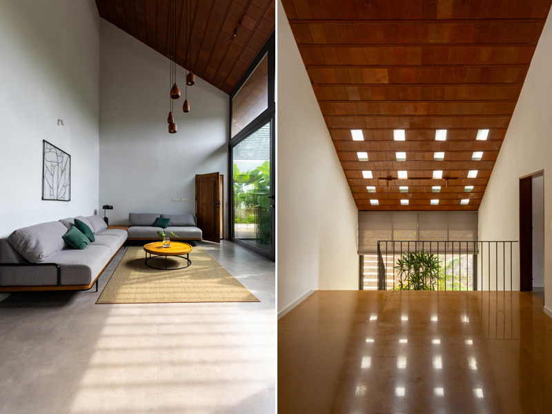 Dom w Kannur – prostota i powściągliwość w harmonii z naturalnym otoczeniem