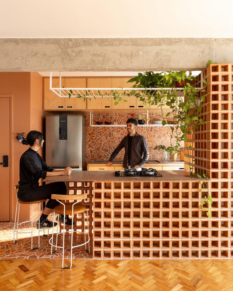 Apartament Caquinhos – miejski azyl inspirowany tradycją