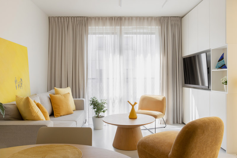 Mieszkanie inspirowane architekturą Osiedla Bolko