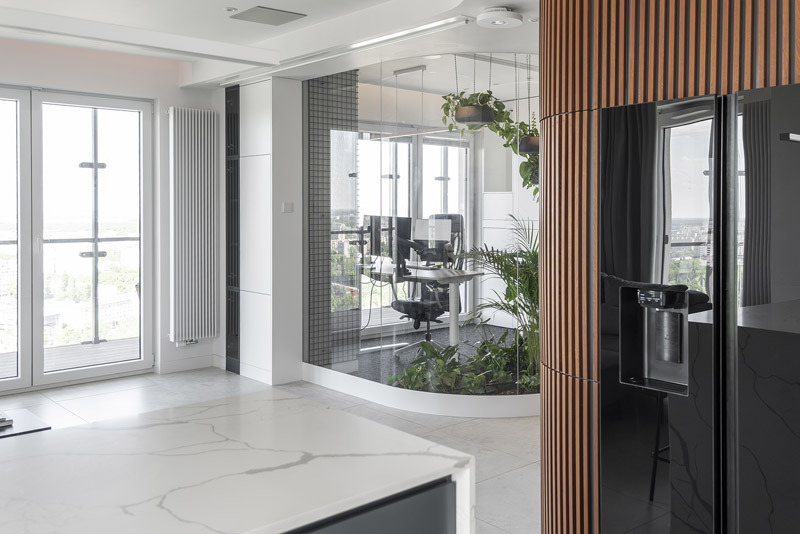 Apartament z palmiarnią