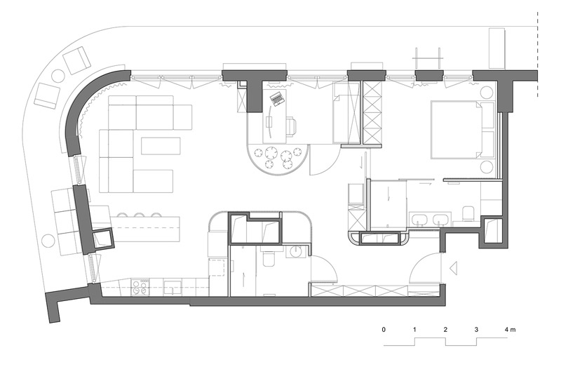 Apartament z palmiarnią