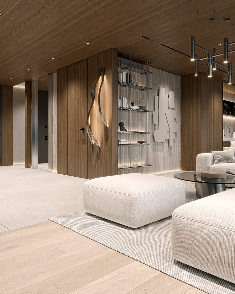 Eleganckie, ponadczasowe wnętrza apartamentu