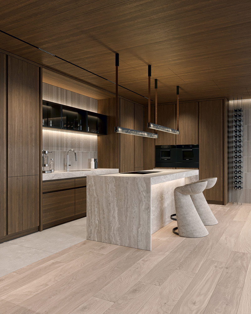 Eleganckie, ponadczasowe wnętrza apartamentu