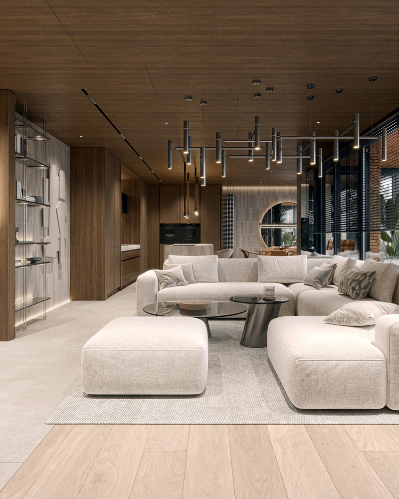 Eleganckie, ponadczasowe wnętrza apartamentu