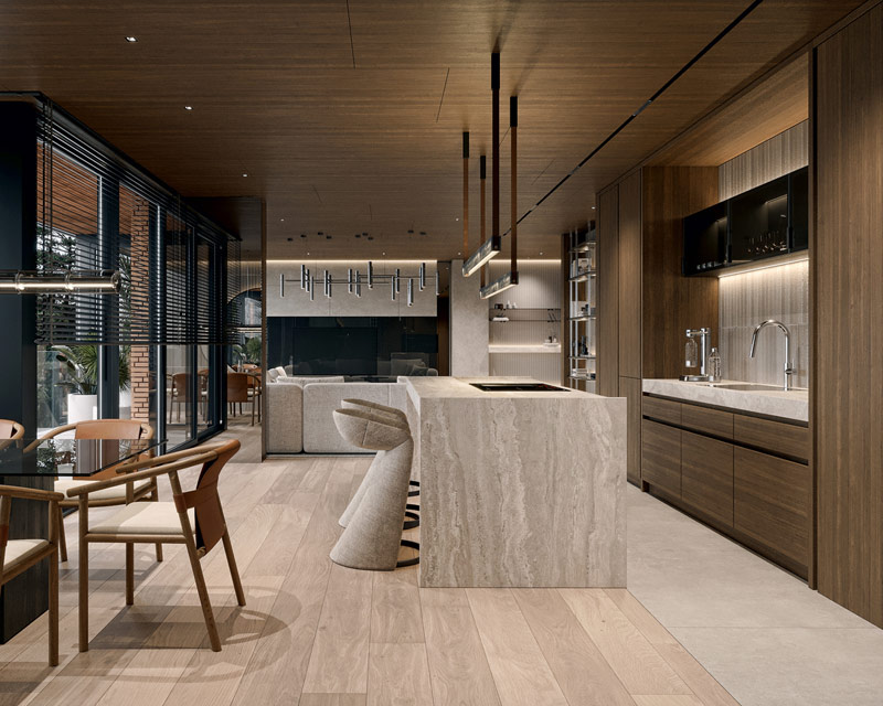 Eleganckie, ponadczasowe wnętrza apartamentu