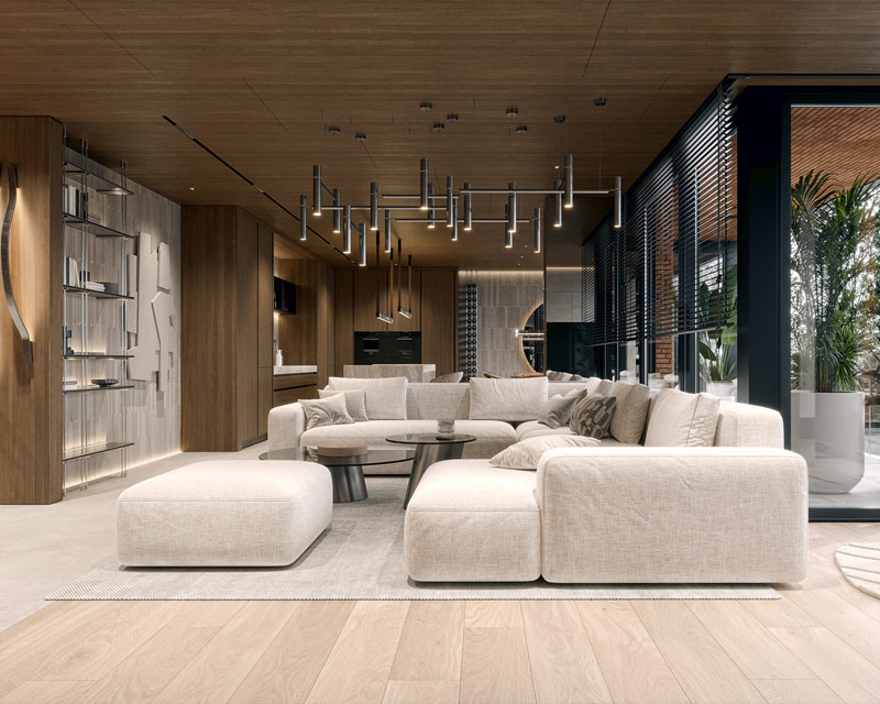 Eleganckie, ponadczasowe wnętrza apartamentu