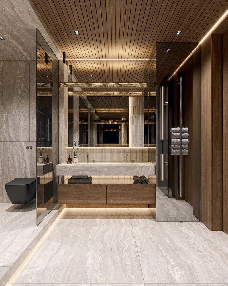 Eleganckie, ponadczasowe wnętrza apartamentu