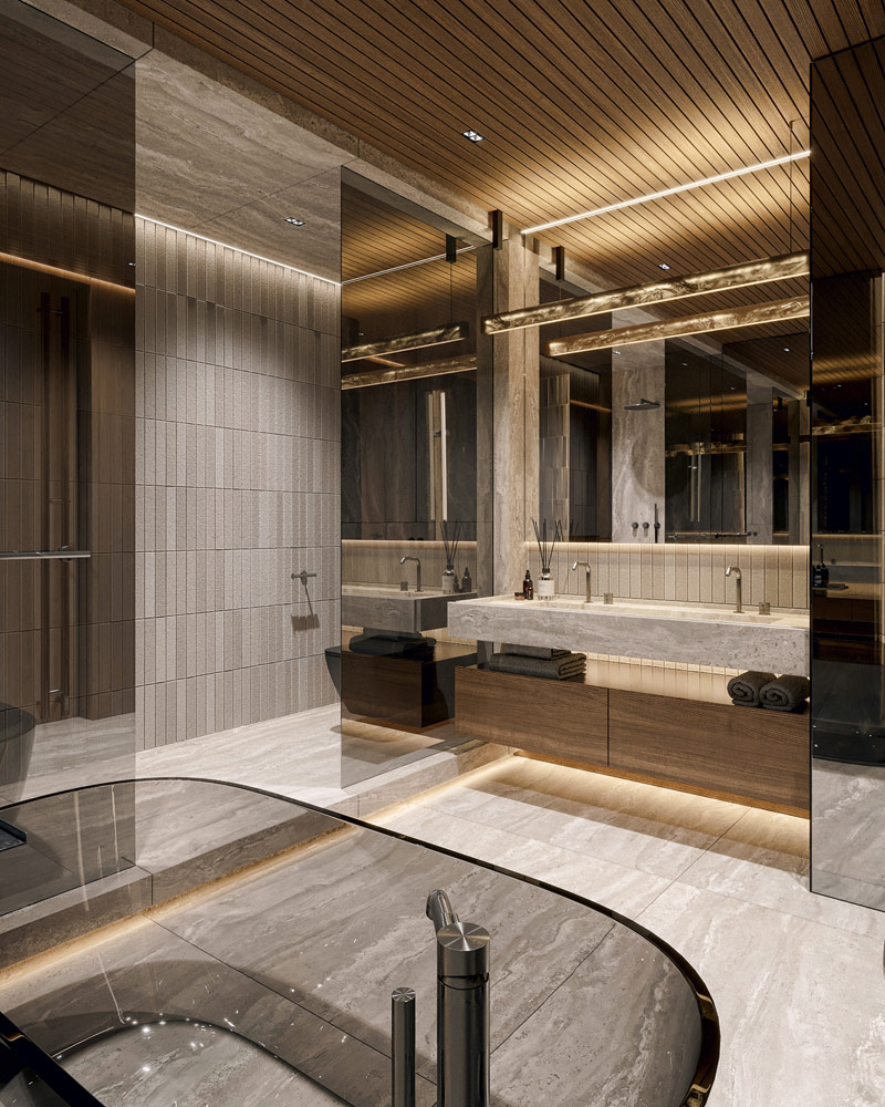 Eleganckie, ponadczasowe wnętrza apartamentu