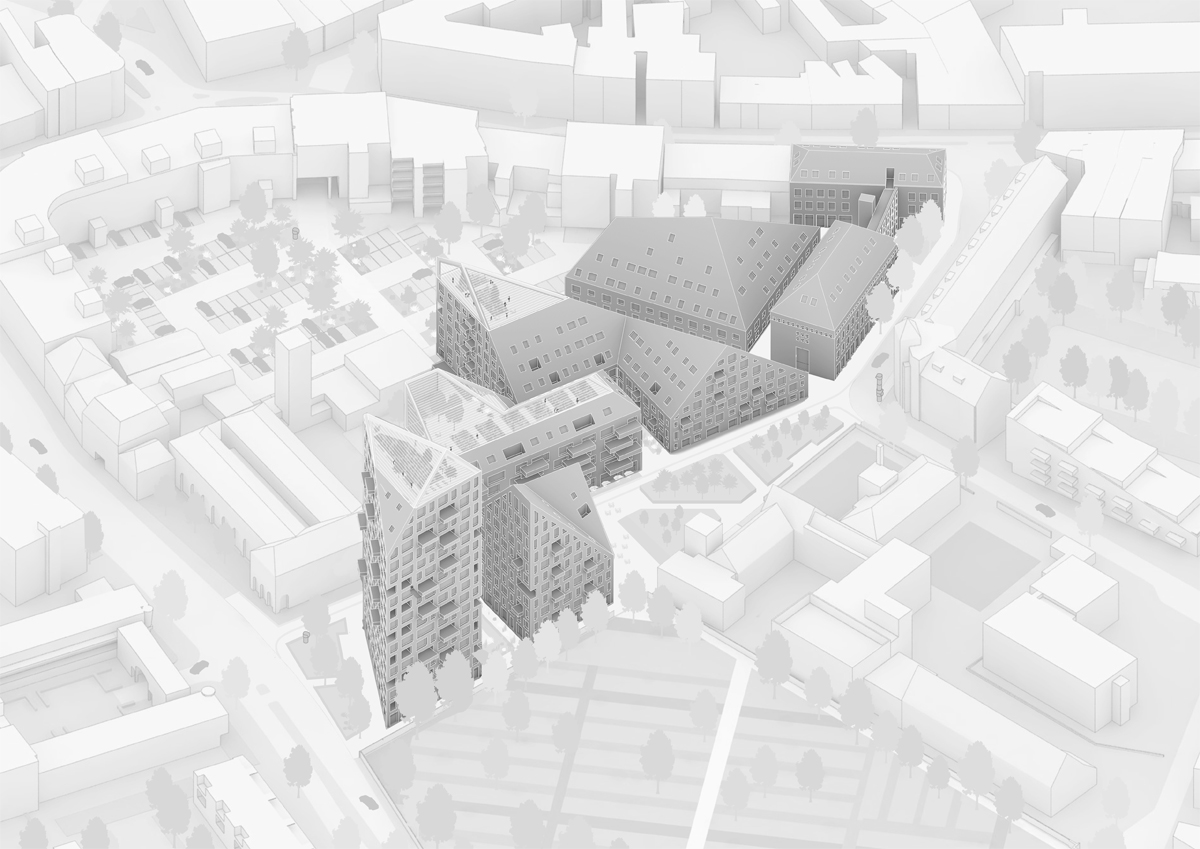 Kompleks mieszkaniowy Nieuw Bergen w Eindhoven