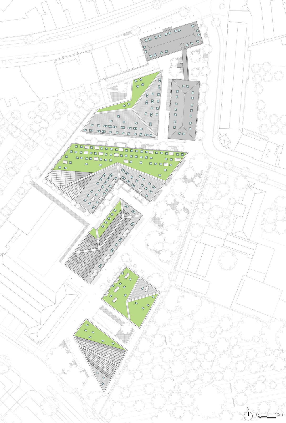 Kompleks mieszkaniowy Nieuw Bergen w Eindhoven