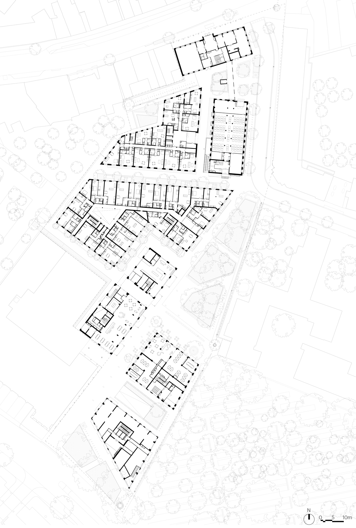 Kompleks mieszkaniowy Nieuw Bergen w Eindhoven