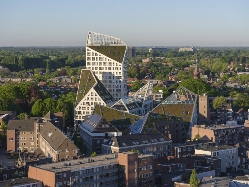 Kompleks mieszkaniowy Nieuw Bergen w Eindhoven