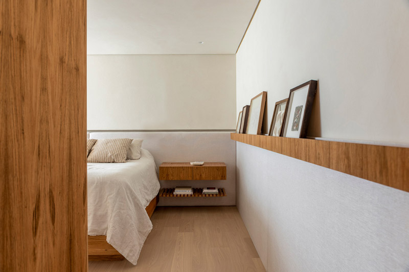 Wnętrze apartamentu z akcentami z terakoty