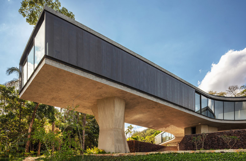 Xingu House – luksusowy dom inspirowany otaczającym krajobrazem