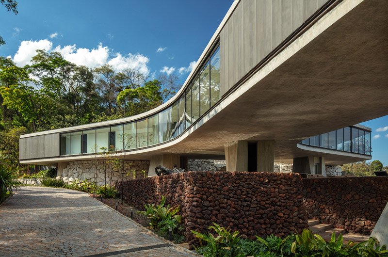 Xingu House – luksusowy dom inspirowany otaczającym krajobrazem