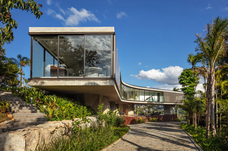 Xingu House – luksusowy dom inspirowany otaczającym krajobrazem