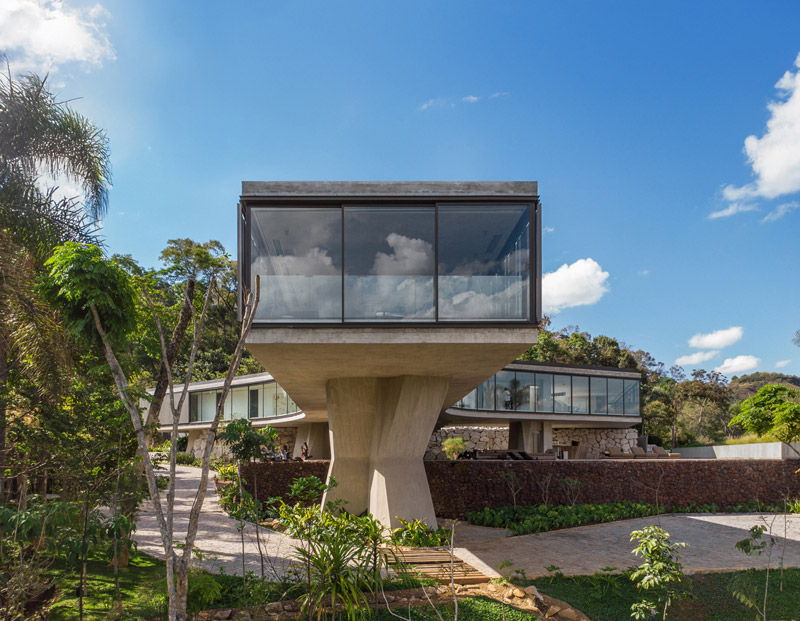 Xingu House – luksusowy dom inspirowany otaczającym krajobrazem