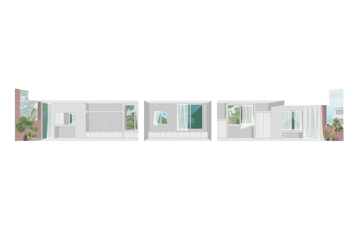 100 WINDOWS &ndash; wielopokoleniowy dom w Hanoi