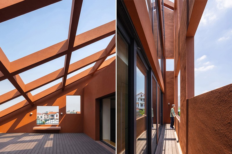 100 WINDOWS &ndash; wielopokoleniowy dom w Hanoi