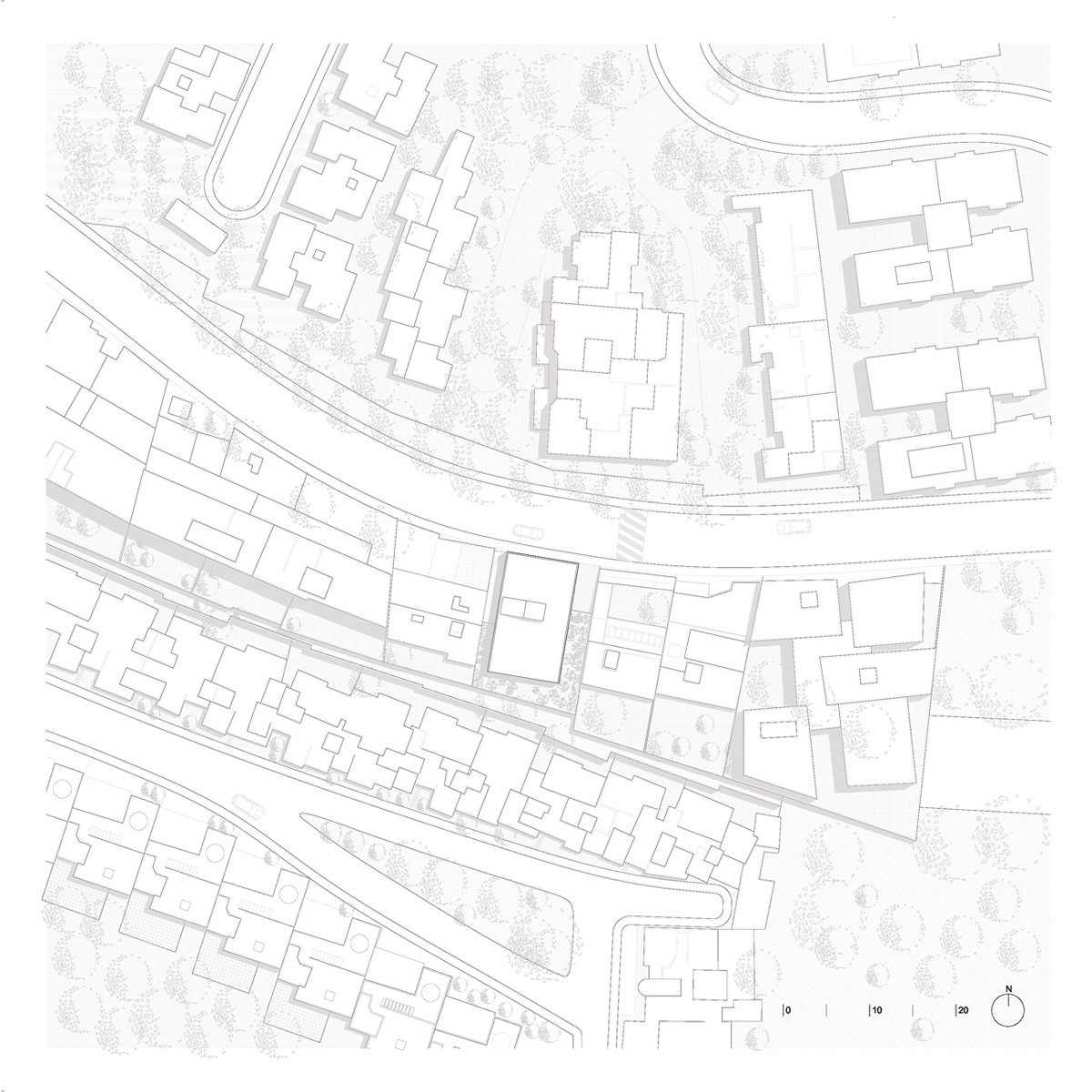 Betonowy apartamentowiec w Meksyku