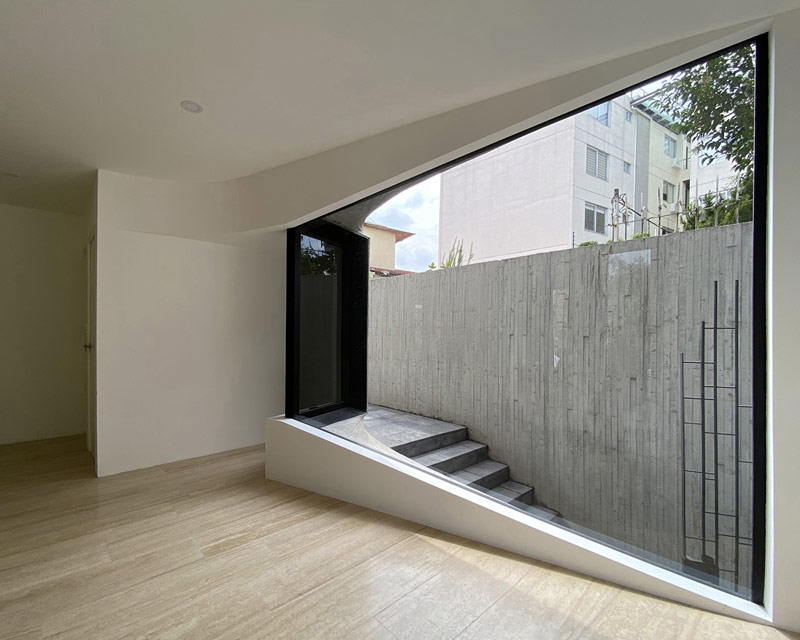 Betonowy apartamentowiec w Meksyku