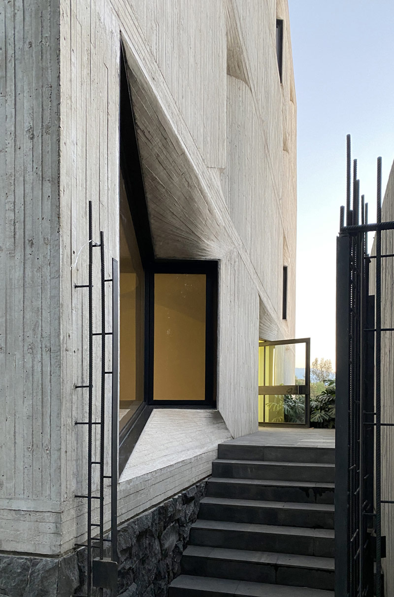 Betonowy apartamentowiec w Meksyku