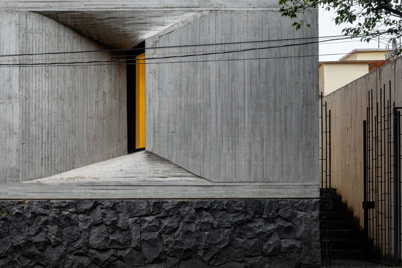 Betonowy apartamentowiec w Meksyku