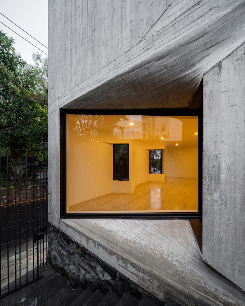 Betonowy apartamentowiec w Meksyku