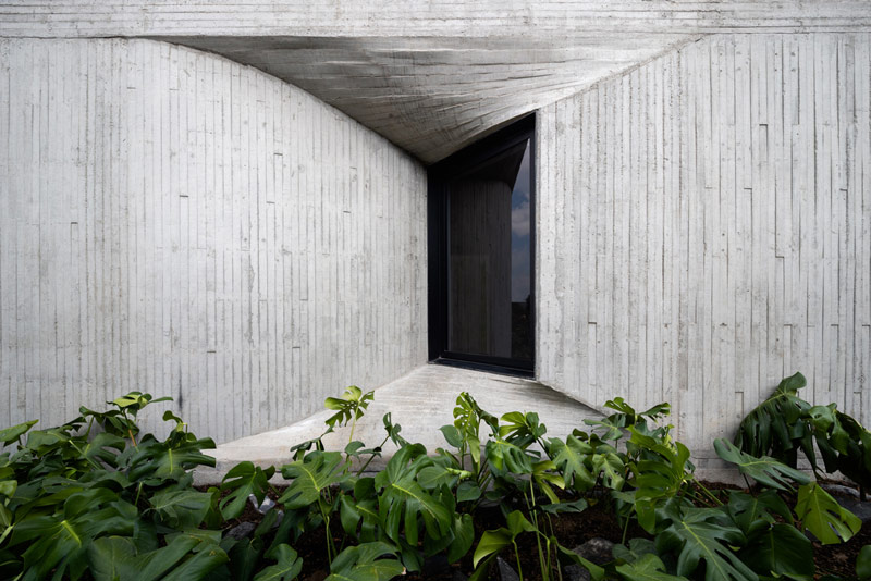 Betonowy apartamentowiec w Meksyku